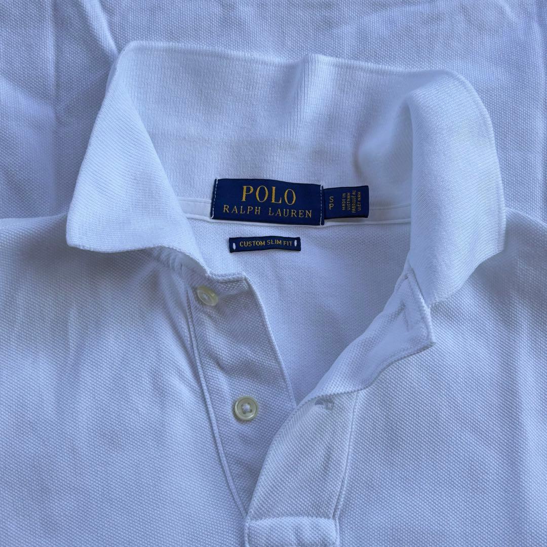 Polo Ralph Lauren ポロラルフローレン ホワイトポロシャツ 半袖