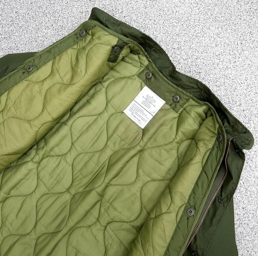極上 L 米軍実物 80s M-65 モッズコート ライナー セット⑤