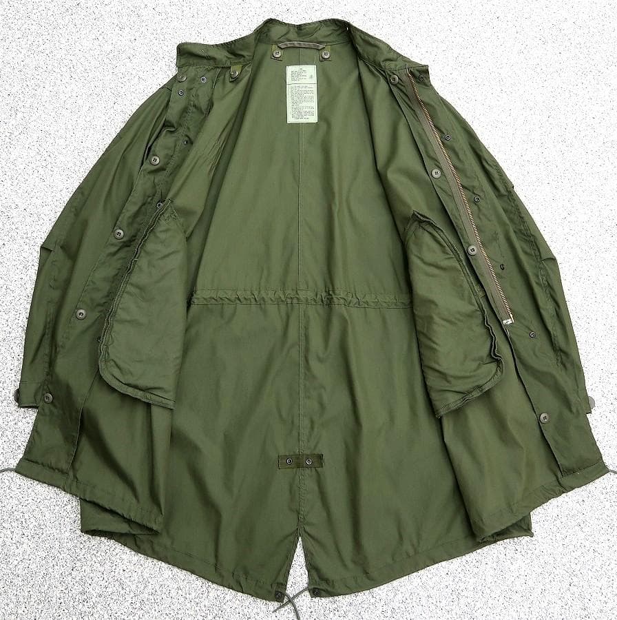 極上 L 米軍実物 80s M-65 モッズコート ライナー セット⑤