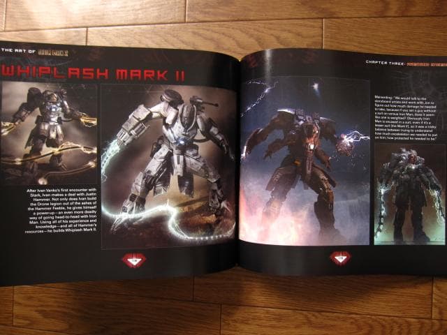 THE ART OF IRON MAN 2　Marvel　アイアンマン設定資料集