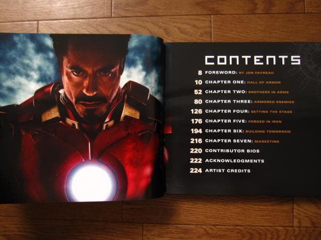 THE ART OF IRON MAN 2　Marvel　アイアンマン設定資料集