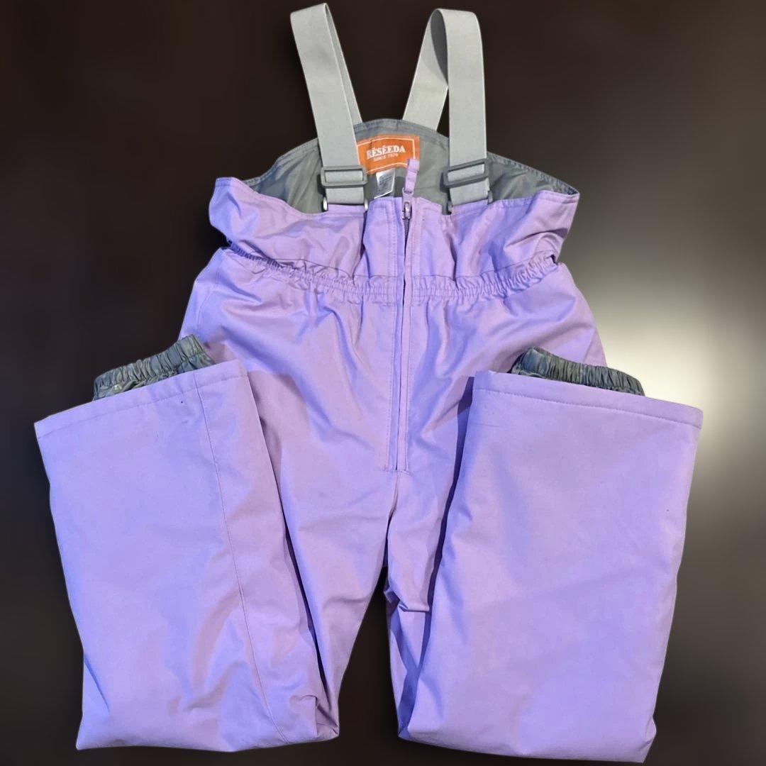 c*o様 【美品】子ども用スキーウェア上下セット（水色・紫）120cm