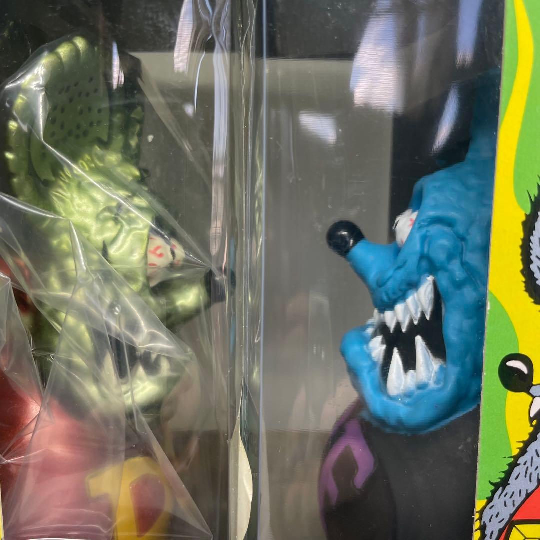 【限定1500体】Rat Fink メタリック　ブルー 2体セット 未開封