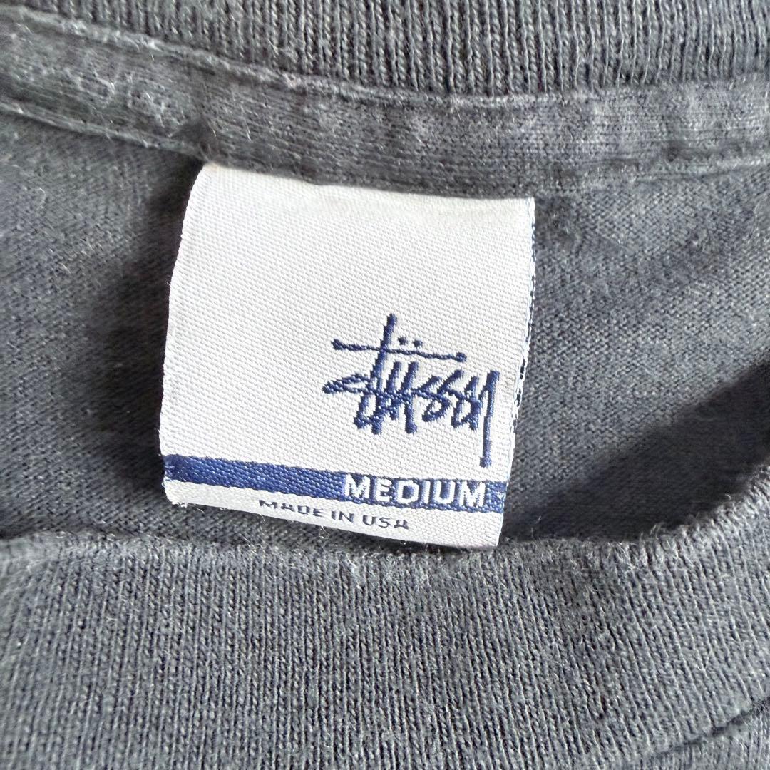 Stussy Tシャツ スカル フラワー ステューシー vintage T