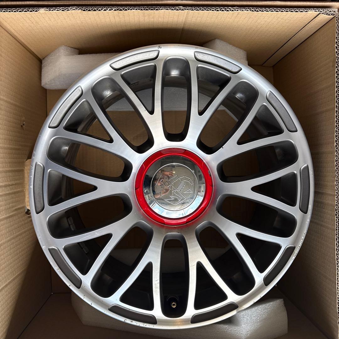 【正規品】アバルト595ツーリズモ純正17in7J＋38PCD98４本セット