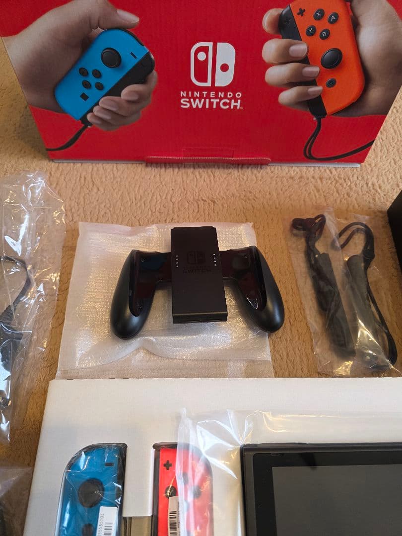 Nintendo Switch ネオンオレンジ/ブルー 本体 バッテリー強化版