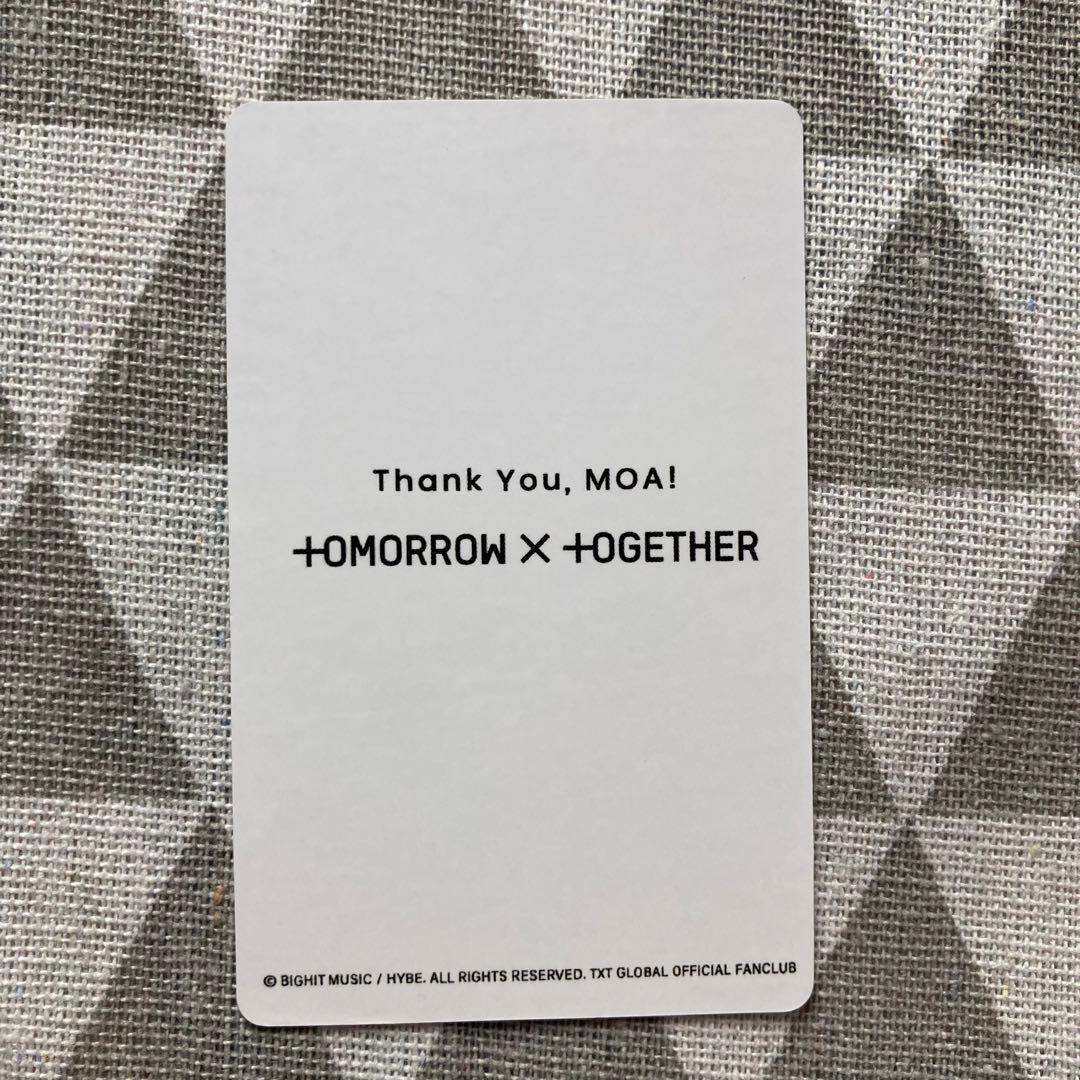 TXT 2021 ヨンジュン アンケート  FC 会員限定 当選 トレカ