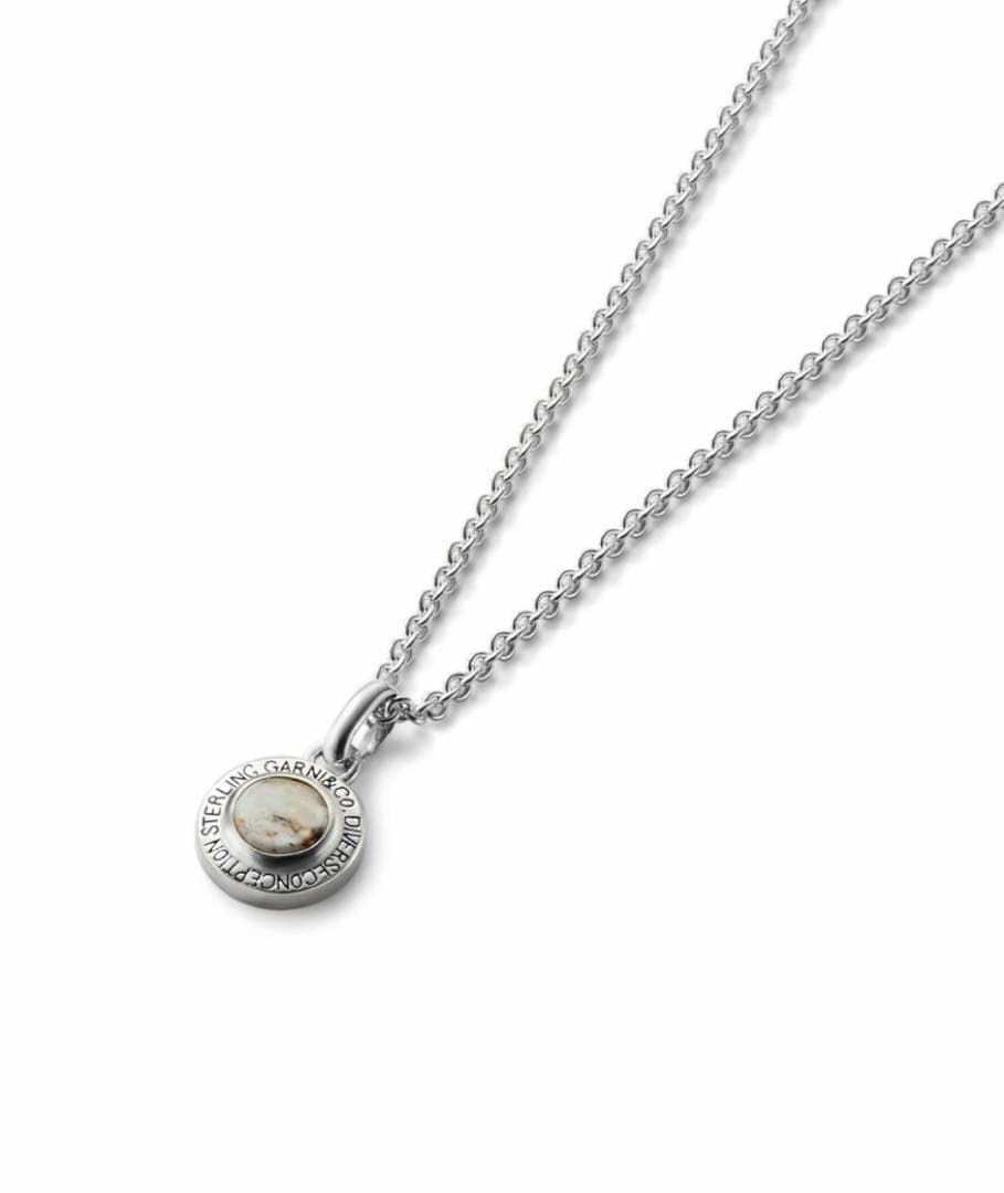 GARNI ガルニ ラウンドストーン ネックレス