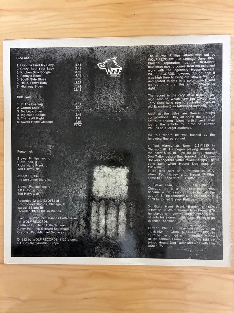 【LP】Brewer Phillips / Ingleside Blues