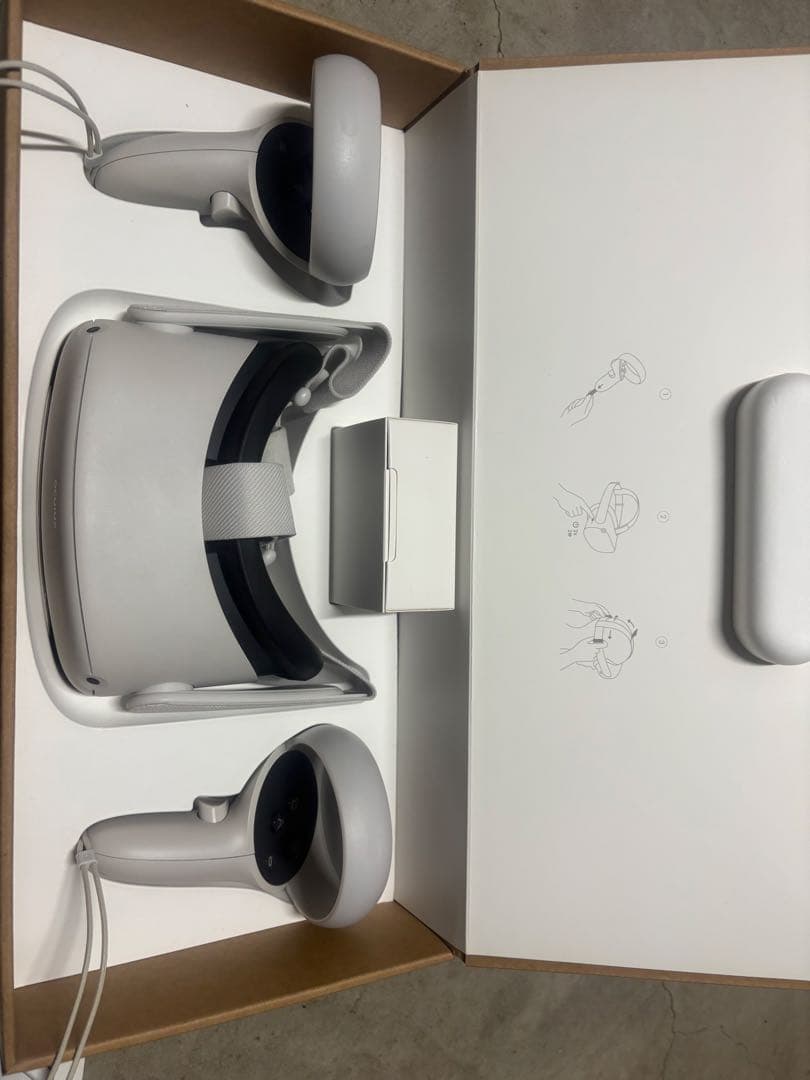  Quest 2 VRヘッドセット 64g