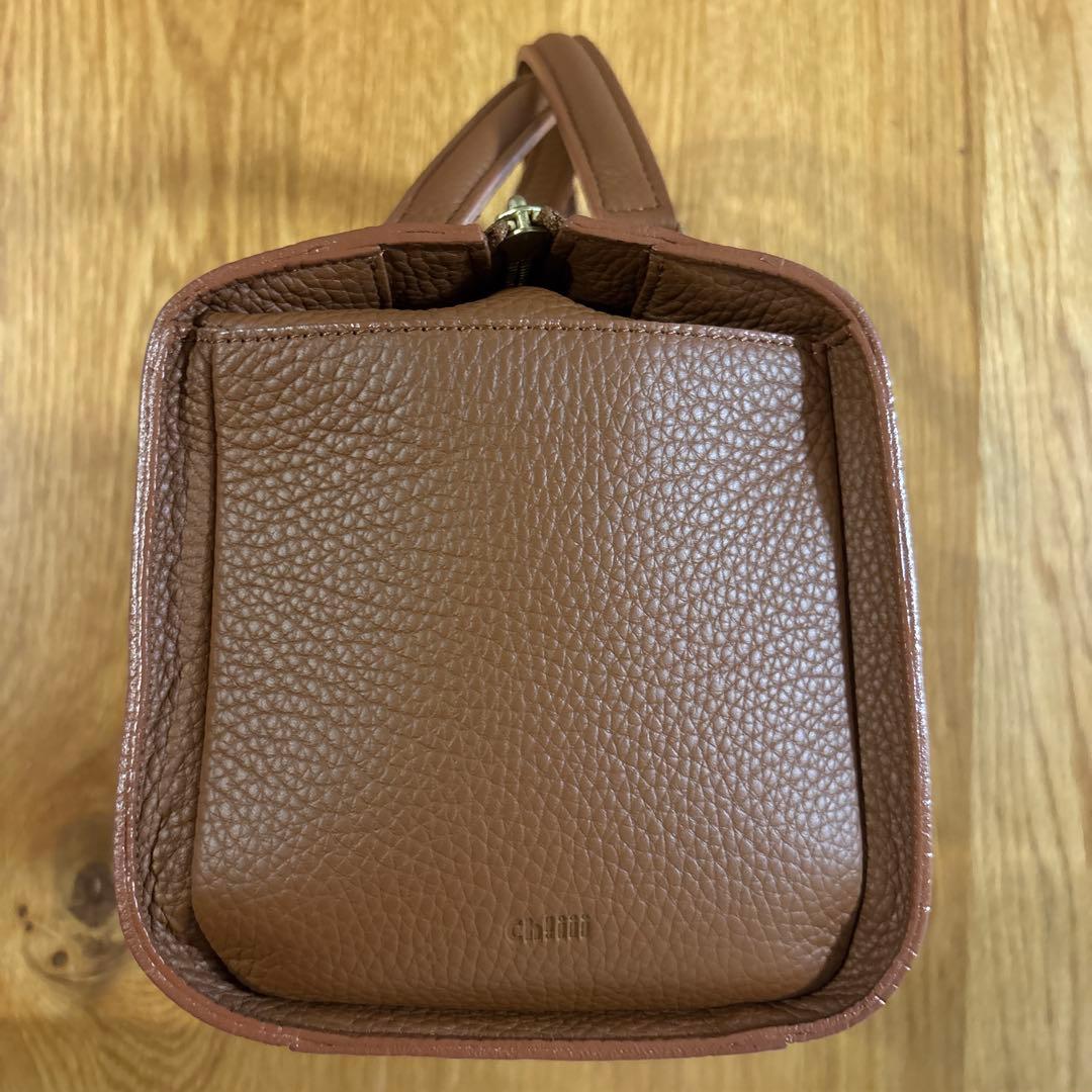 chi!!!bag ボストンバッグ　キャメル