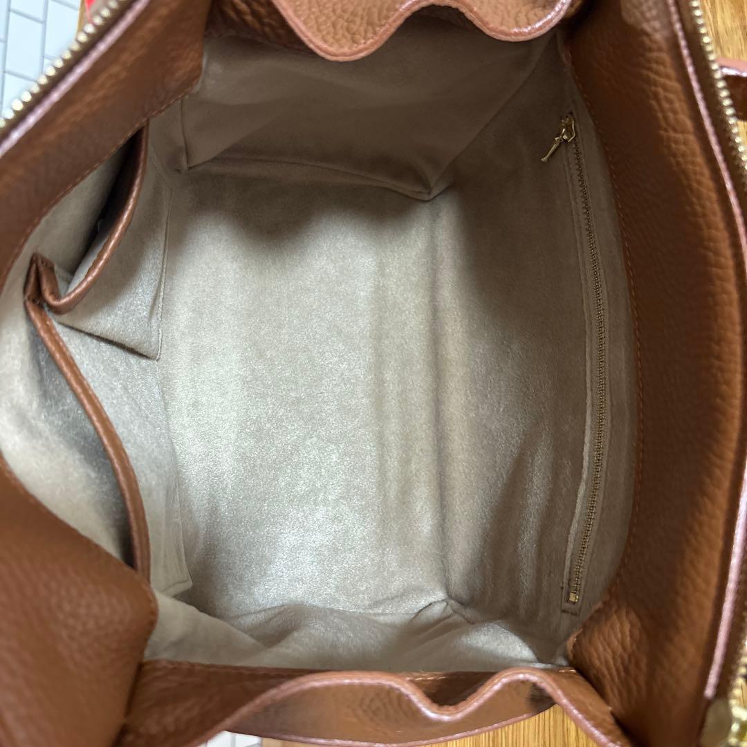 chi!!!bag ボストンバッグ　キャメル