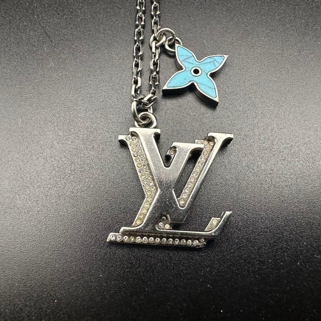 極美品✨　ルイヴィトン　ネックレス　M80208　ロゴ　刻印　1478