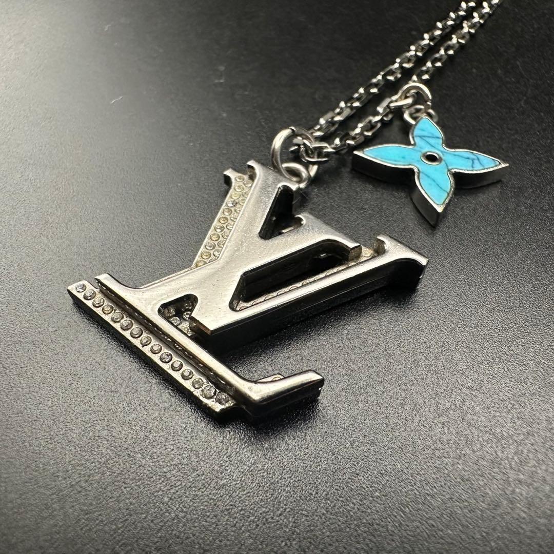 極美品✨　ルイヴィトン　ネックレス　M80208　ロゴ　刻印　1478