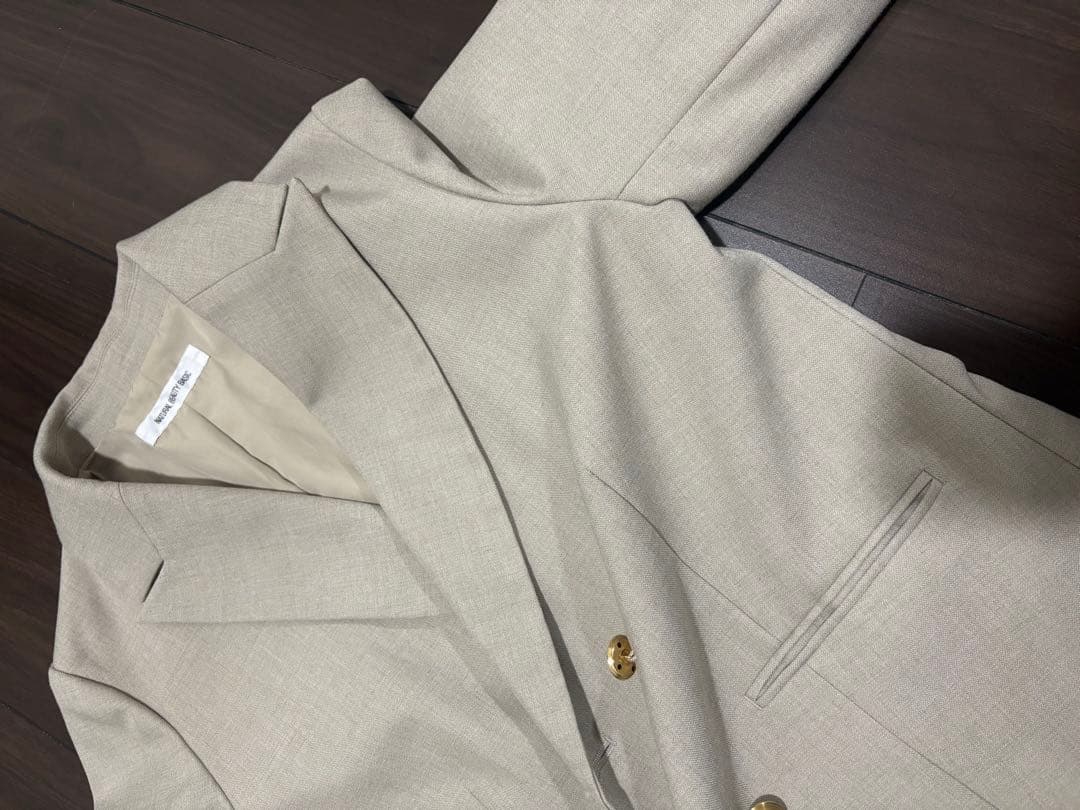 【美品】NATURAL BEAUTY BASIC ジャケット　ベージュ　M