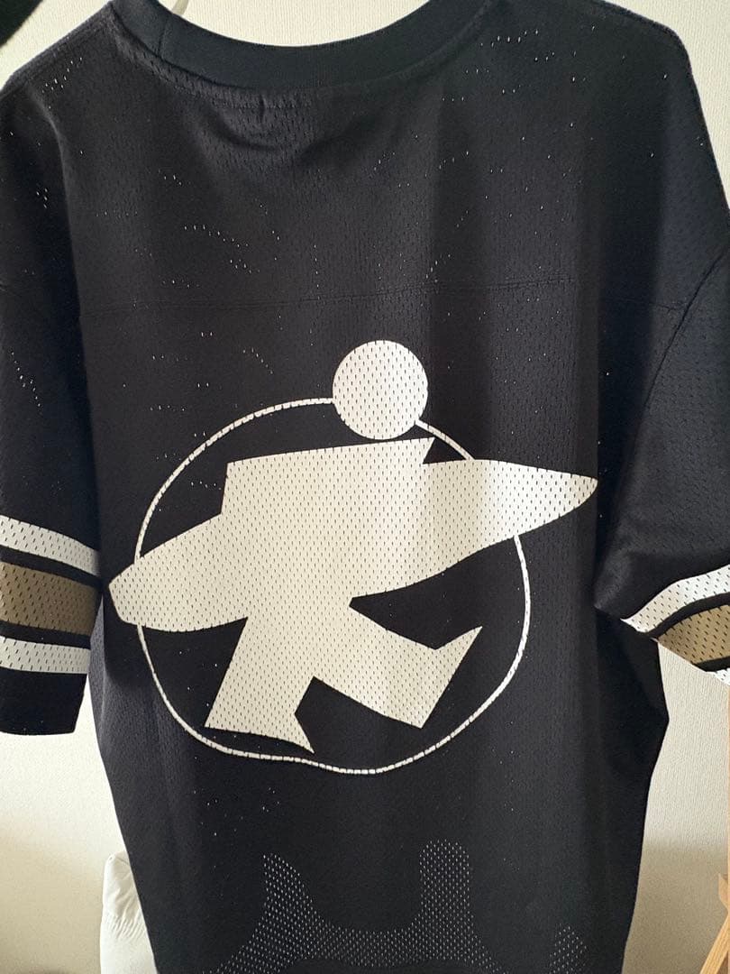 シャツ STUSSY Surfman MeshFootballJersey M size
