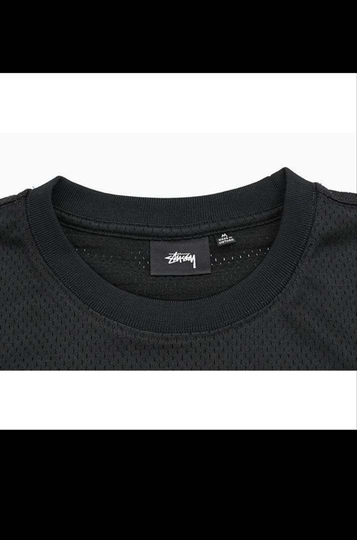 シャツ STUSSY Surfman MeshFootballJersey M size