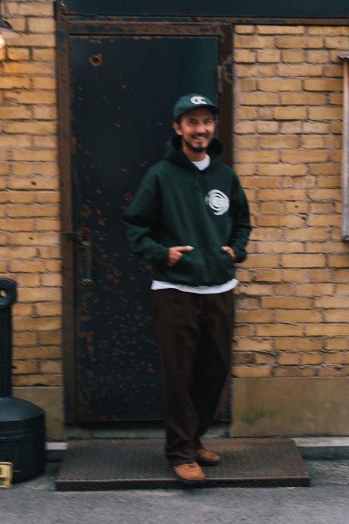 帽子 circle circle FELT LOGO OG 6 PANEL CAP