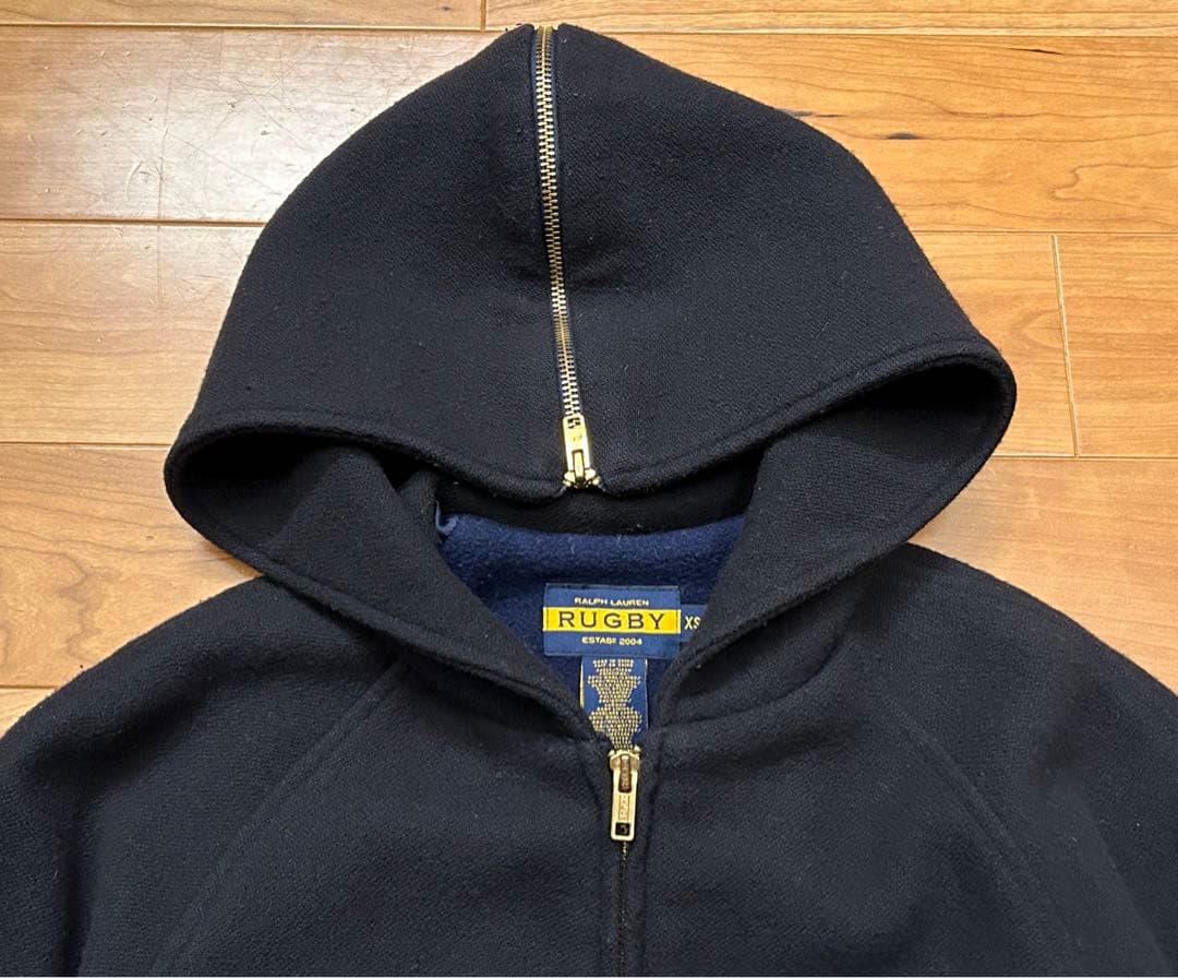 希少　RUGBY　ラグビー　ラルフローレン　パーカー　TALON ワッペン　XS