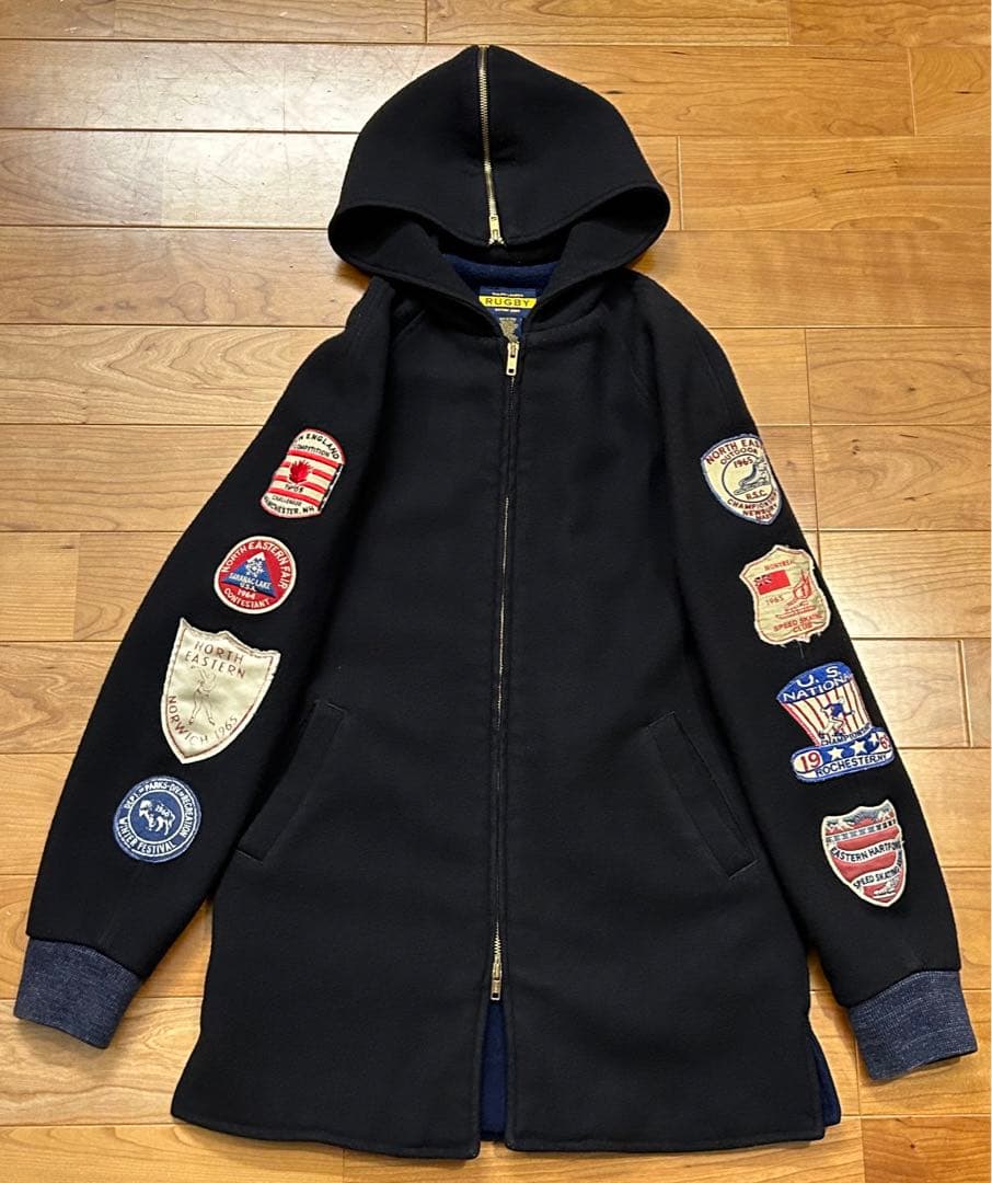 希少　RUGBY　ラグビー　ラルフローレン　パーカー　TALON ワッペン　XS