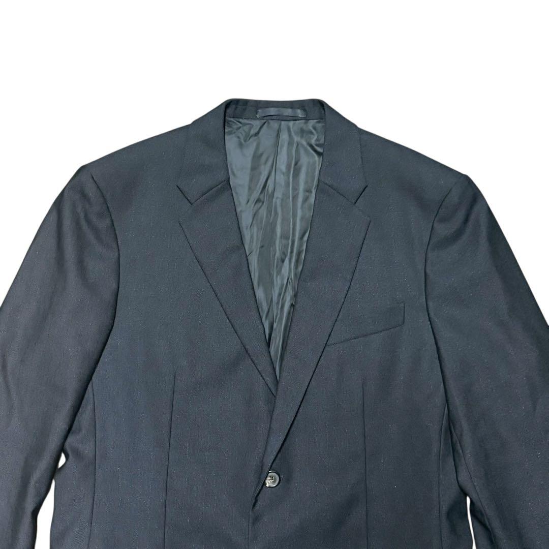 美品 JIL SANDER ブラックテーラードジャケット44ミニマル イタリア製