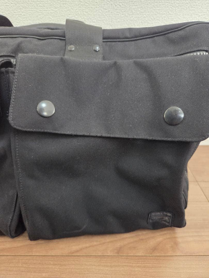 美品✨ ポーター アングル 2way ダッフルバッグ ボストンバッグ 黒 大容量