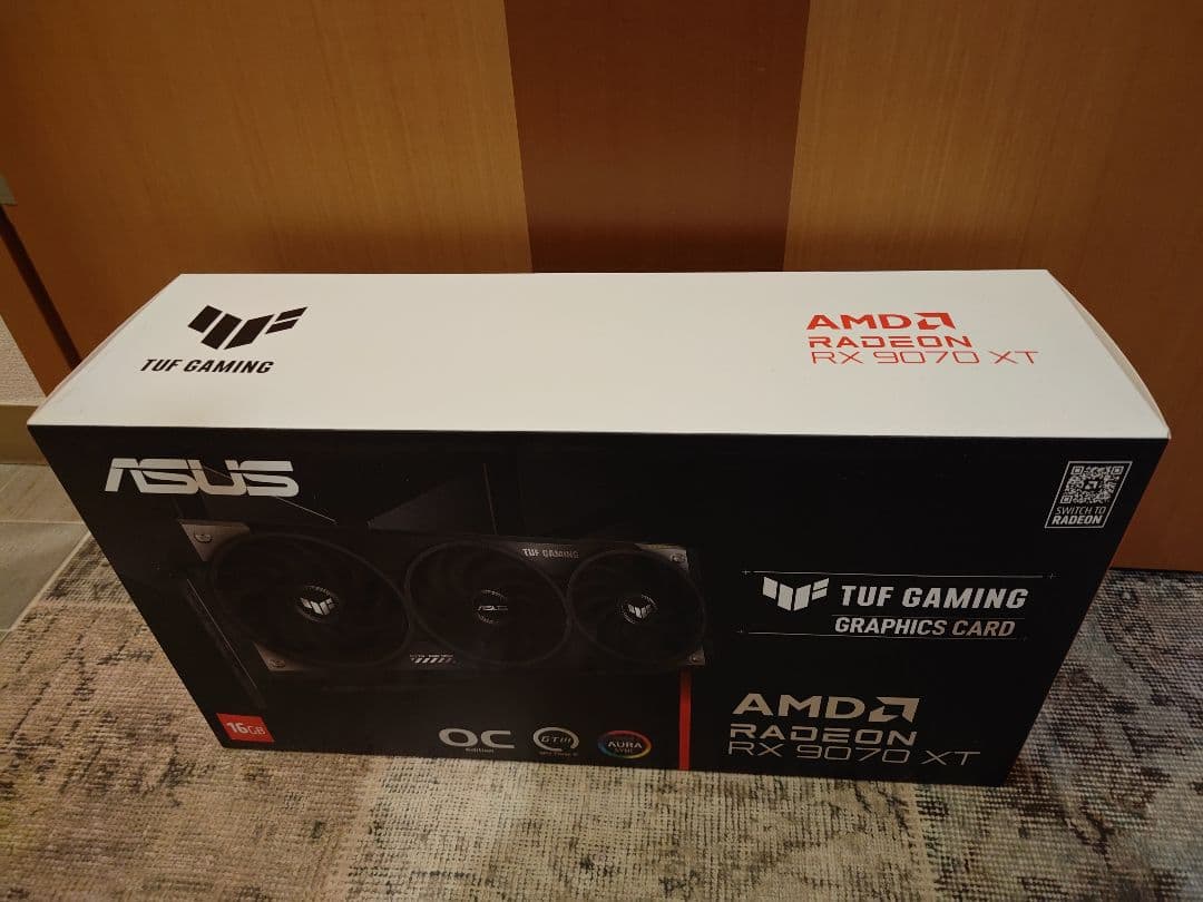 グラフィックボード・グラボ・ビデオカード TUF-RX9070XT-O16G-GAMING