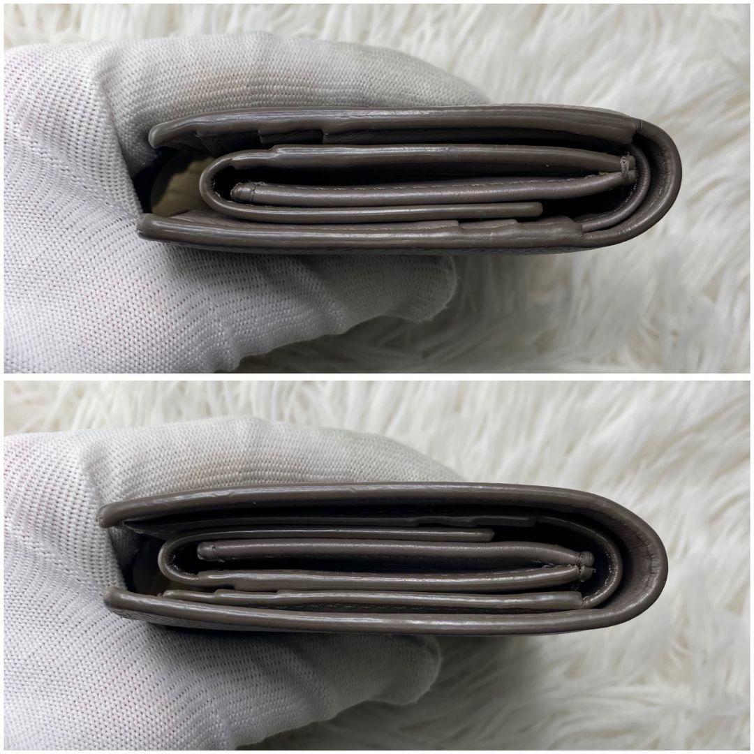 極美品✨️CELINE スモール ウォレット 折り財布 グレー