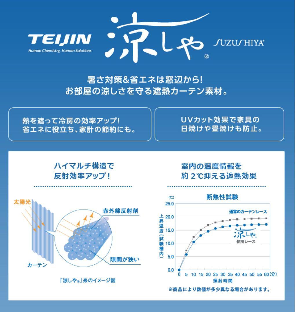 遮熱遮像カーテン 4枚2組 (1組も可)