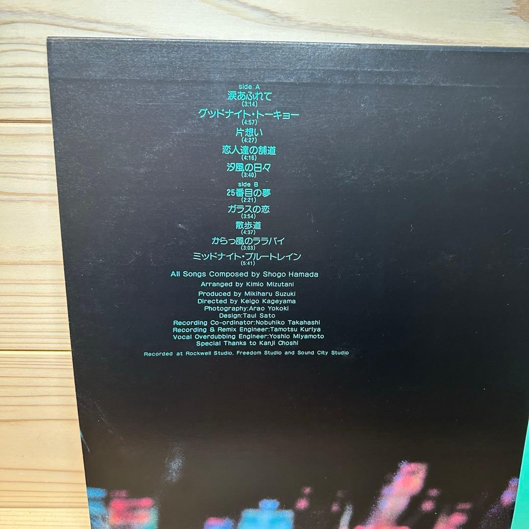 浜田省吾 J.BOY アルバム レコード