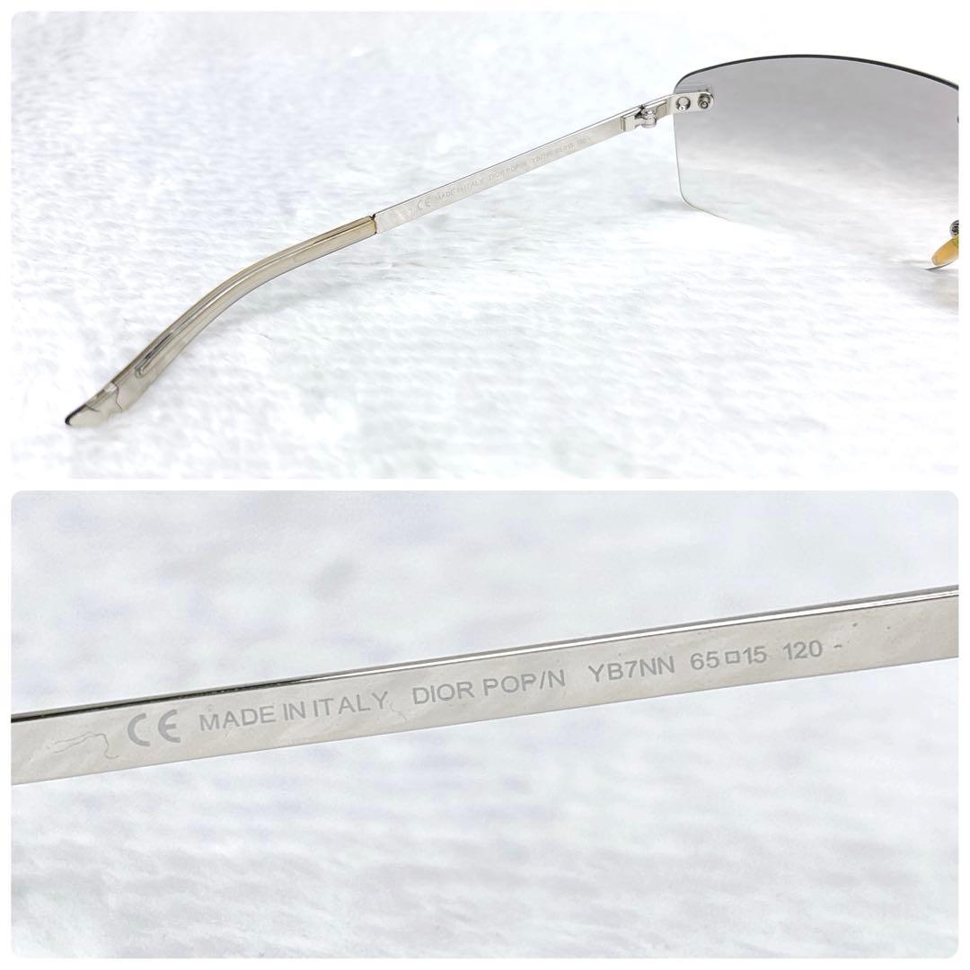小物 Dior Rimless Star Logo Sunglasses Y2K