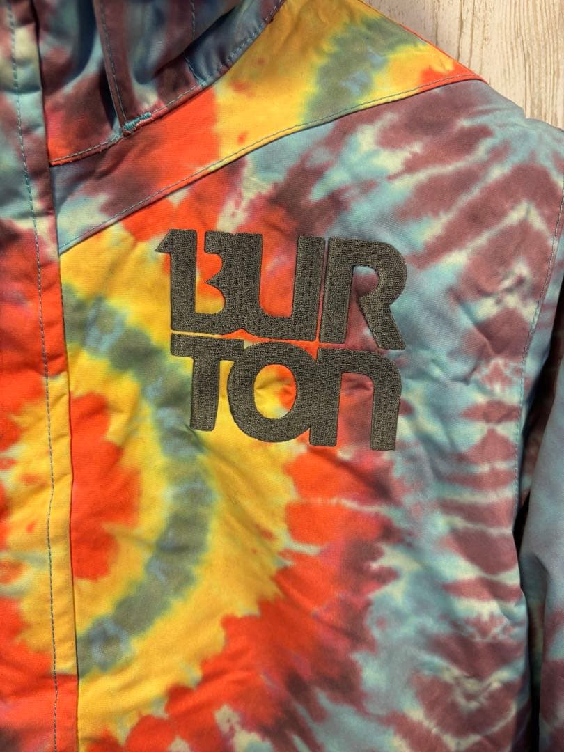 BURTON タイダイ スノーボードジャケット スノーボードウェア M