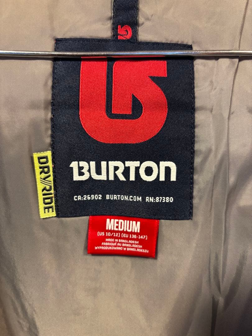 BURTON タイダイ スノーボードジャケット スノーボードウェア M