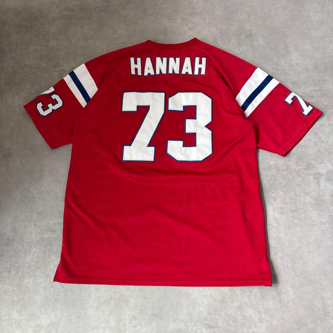 # NFL ミッチェルアンドネス ナンバリング　73 HANNAH ユニフォーム