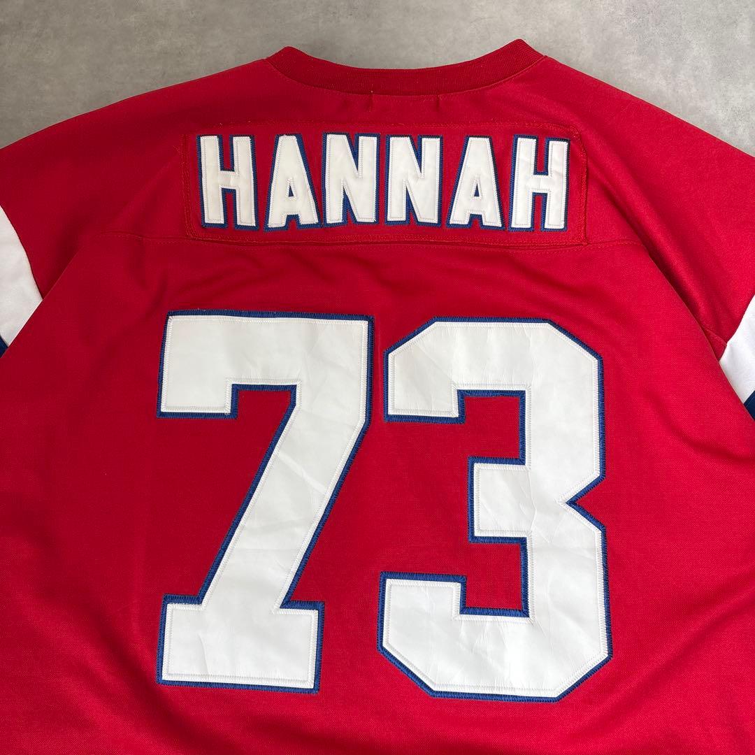 # NFL ミッチェルアンドネス ナンバリング　73 HANNAH ユニフォーム