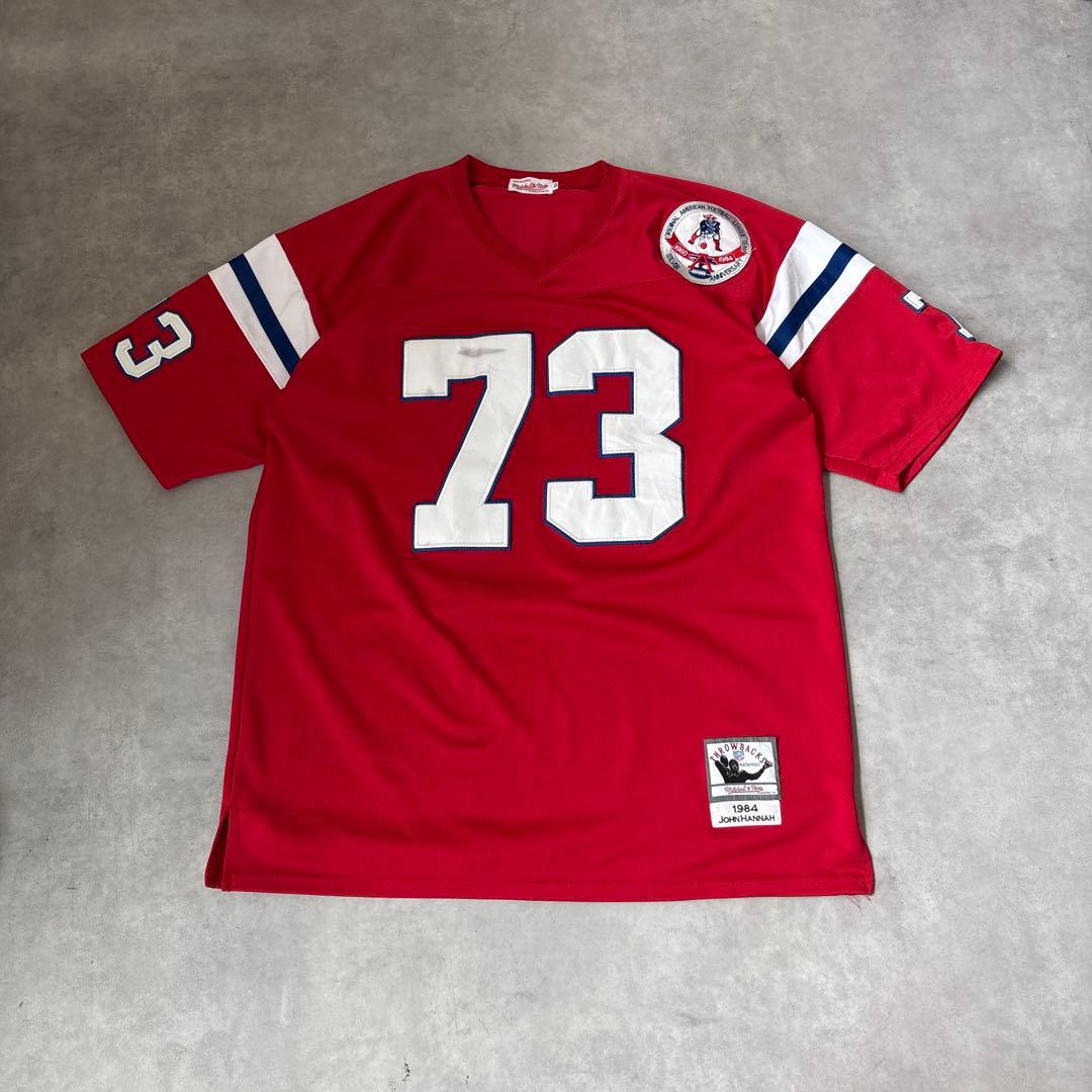 # NFL ミッチェルアンドネス ナンバリング　73 HANNAH ユニフォーム