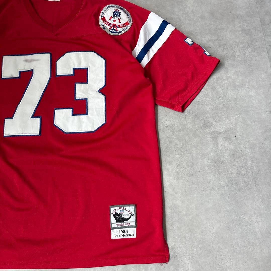 # NFL ミッチェルアンドネス ナンバリング　73 HANNAH ユニフォーム