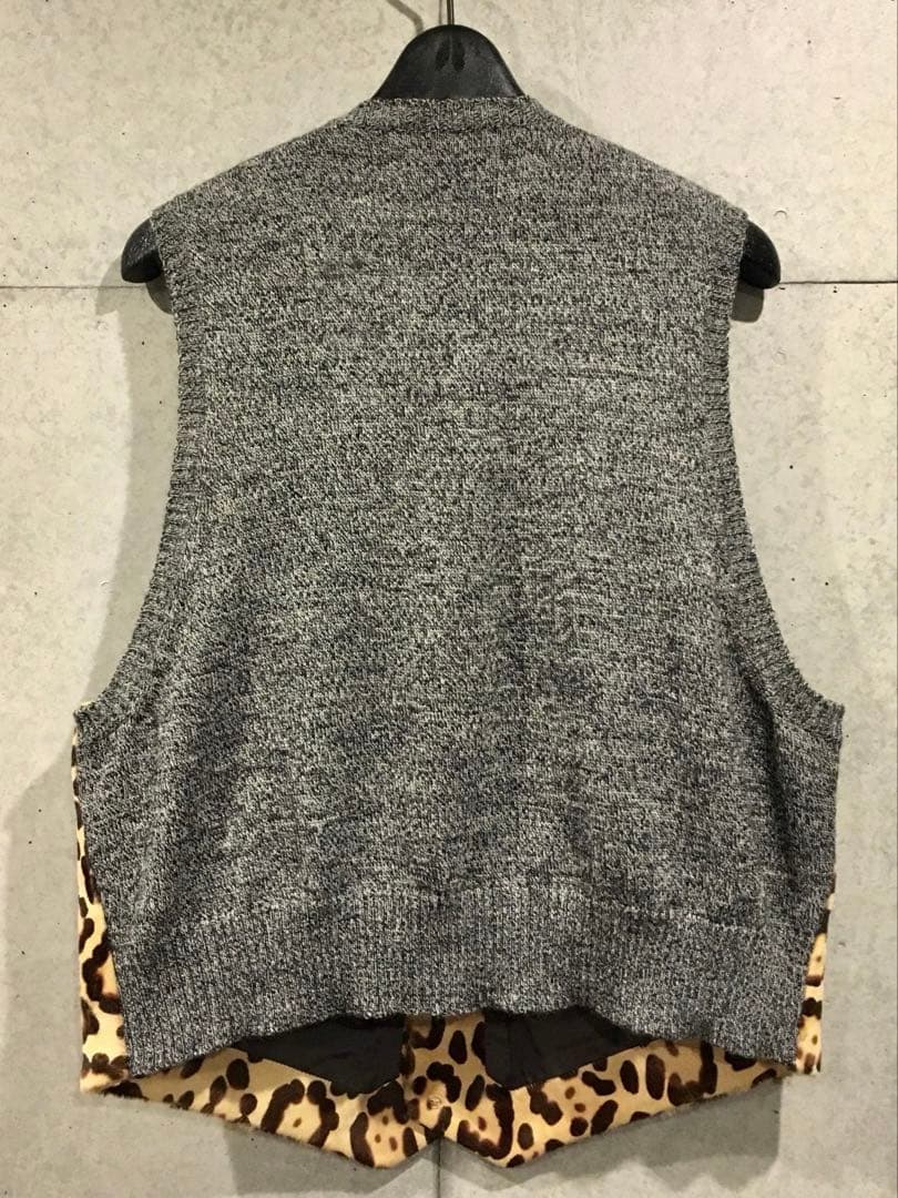 Yohji Yamamoto POUR HOMME ヒョウ柄ベスト