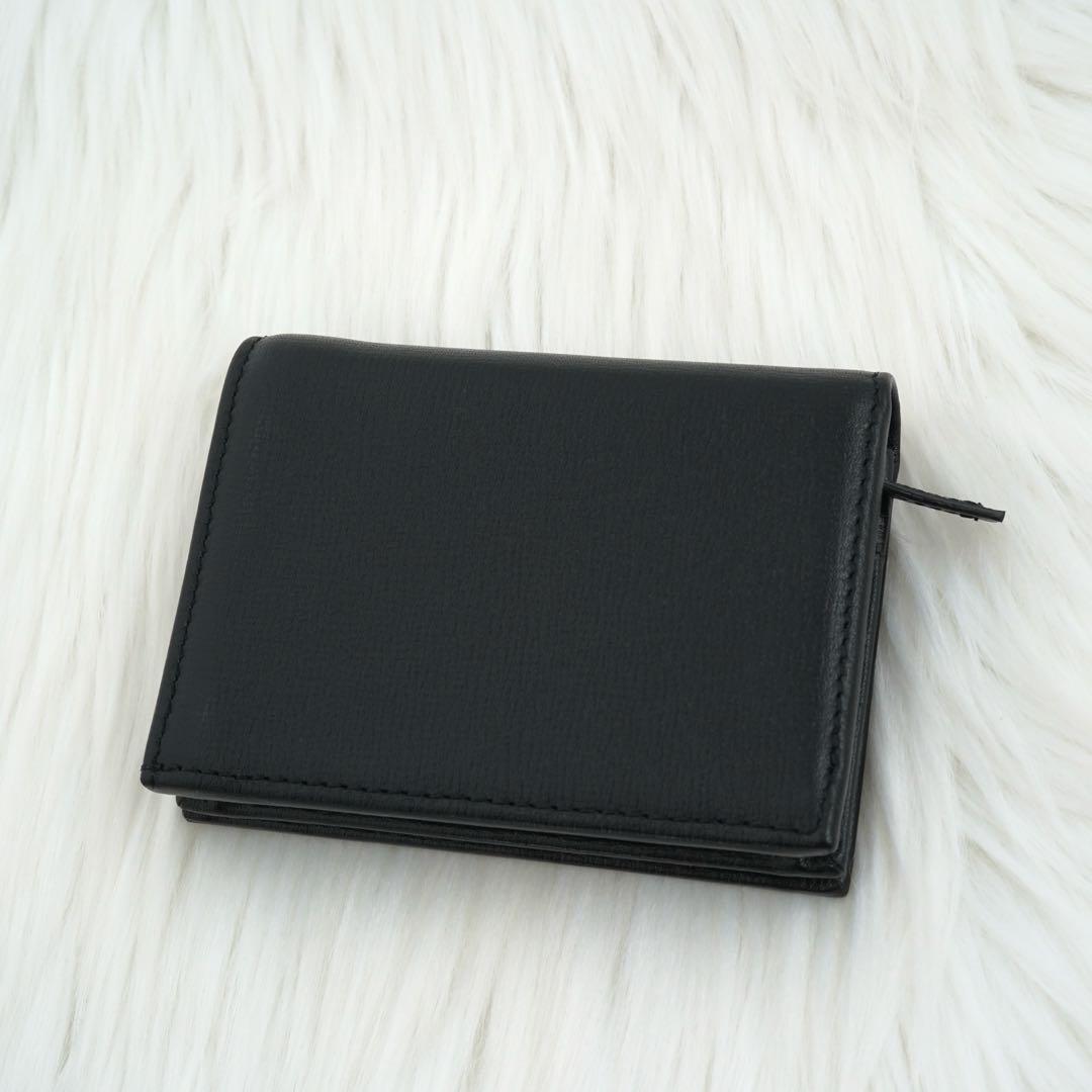 未使用品　箱付き　GUCCI グッチ　二つ折り財布　ホースビット　ブラック