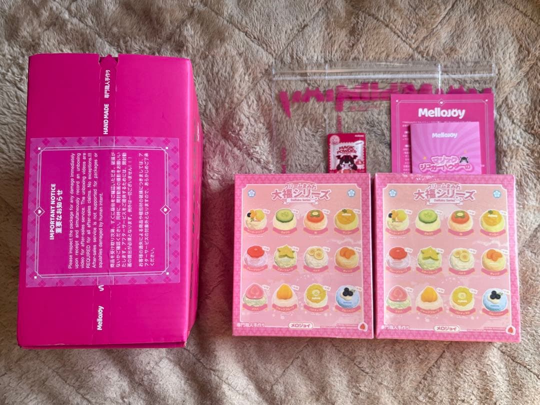 mellojoyメロジョイ スクイーズ 大福 未開封 2つ セット