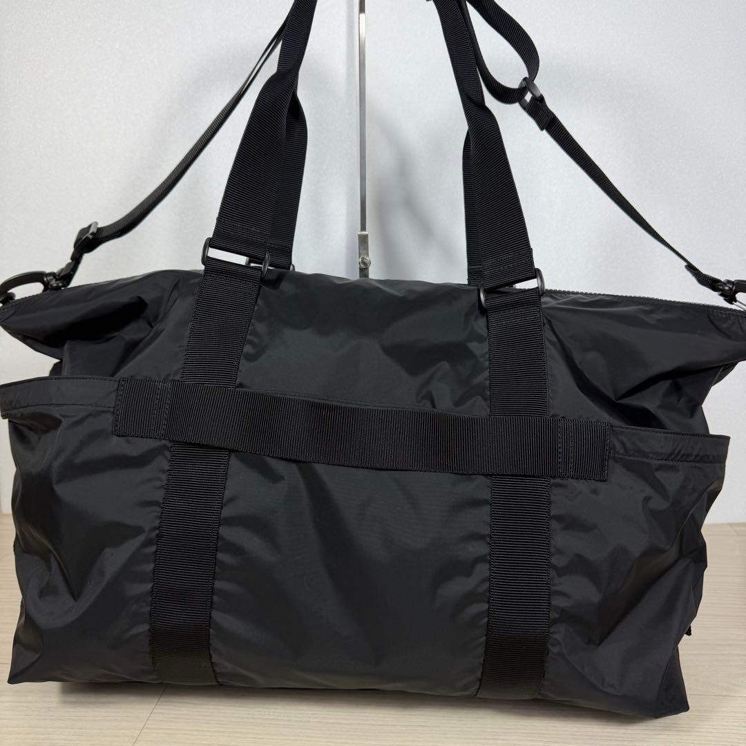極美品 agnes b. 2way ボストンバッグ QAT01-02 ブラック