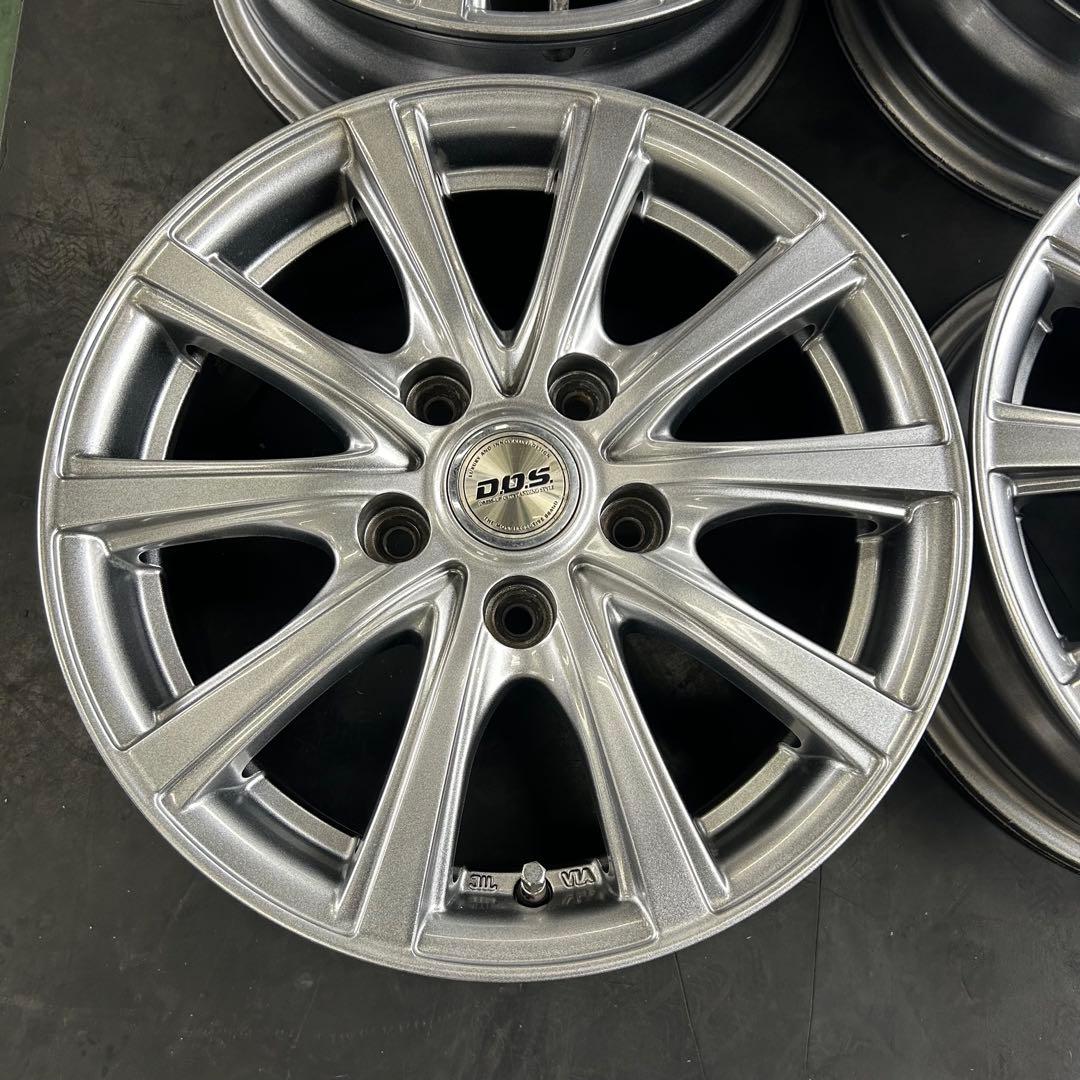 中古アルミ15X6.0　4本セット　フリード、ノア、ヴォクシィ、ステップワゴン等