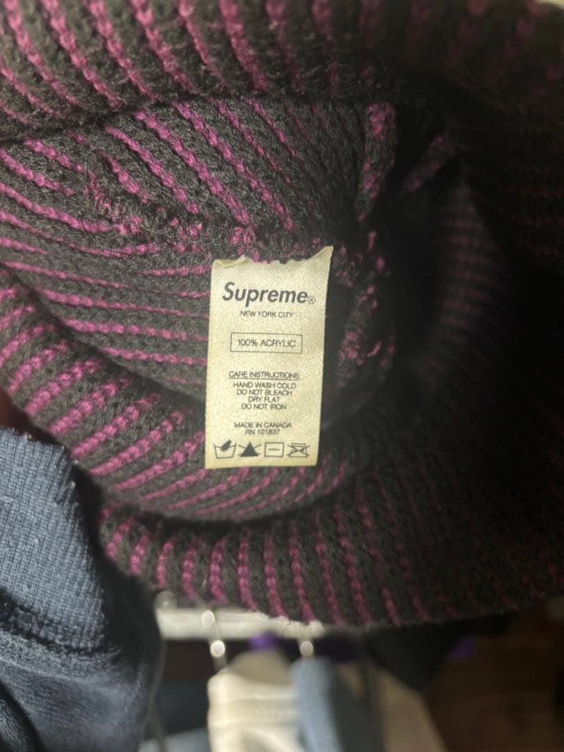 超激レア　Supreme ビーニー　ニット帽