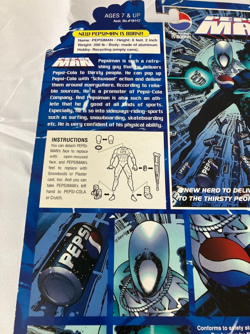 【新品未開封】激レア　ペプシマン　ウルトラフリーポーズ