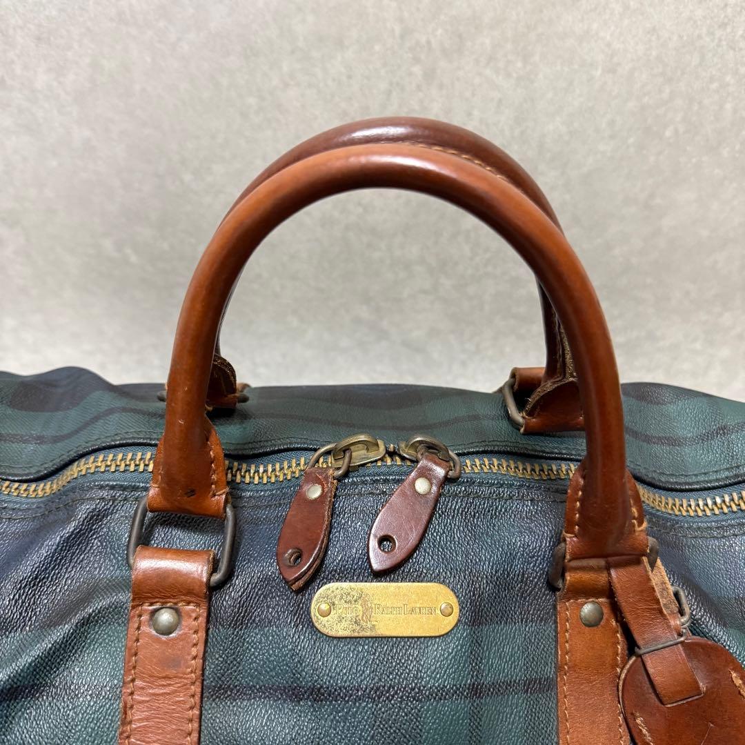 POLO RALPH LAUREN 2wayボストンバッグ ブラックウォッチ