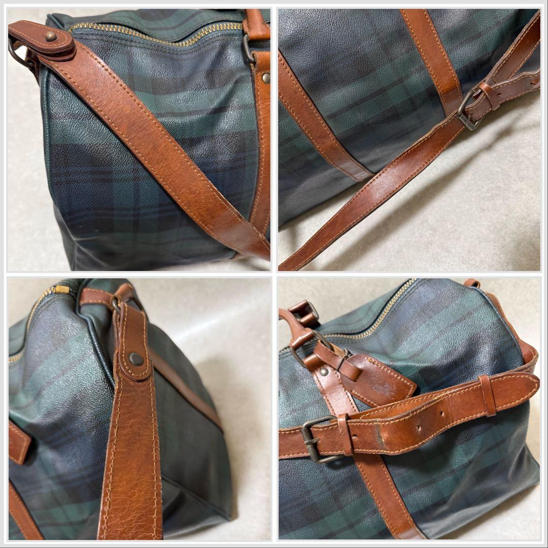 POLO RALPH LAUREN 2wayボストンバッグ ブラックウォッチ