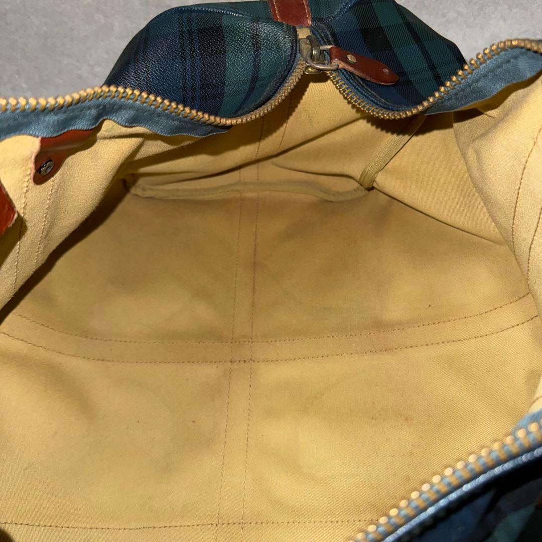 POLO RALPH LAUREN 2wayボストンバッグ ブラックウォッチ