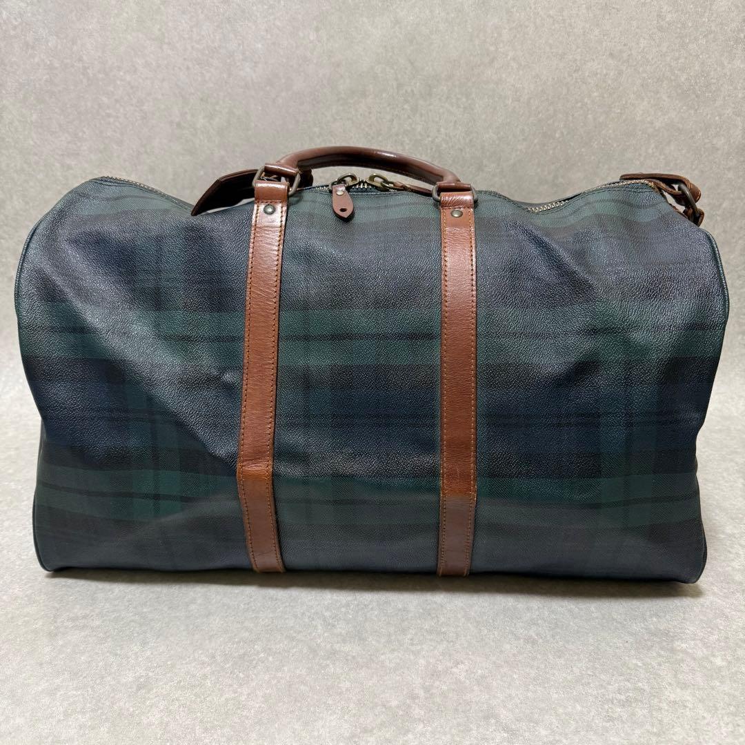 POLO RALPH LAUREN 2wayボストンバッグ ブラックウォッチ