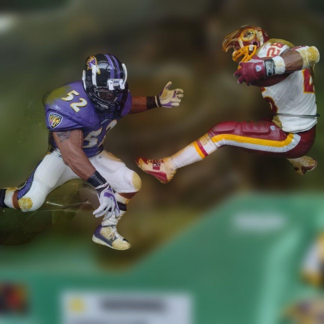 (未開封品)マクファーレンNFL 2-Pack L.ルイス & C.ポーティス