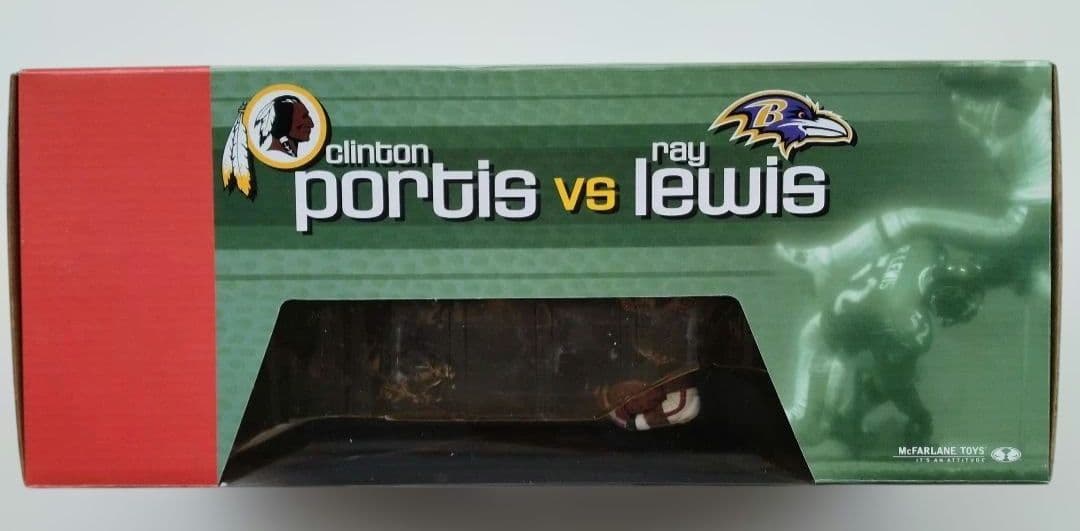 (未開封品)マクファーレンNFL 2-Pack L.ルイス & C.ポーティス